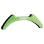 Flex-On Green Composite Plain Stirrup Magnets - Plain Green