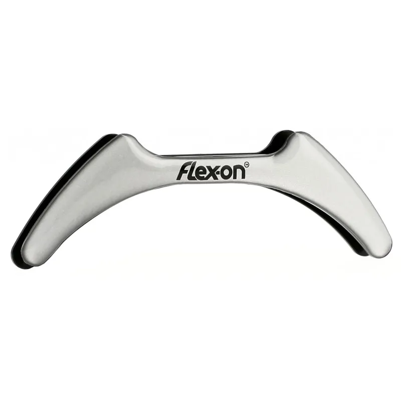 Flex-On Green Composite Plain Stirrup Magnets - Grey