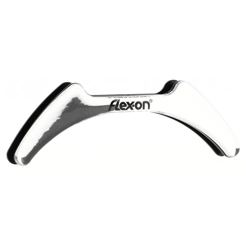 Flex-On Green Composite Plain Stirrup Magnets - Silver-1