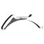 Flex-On Green Composite Plain Stirrup Magnets - Silver