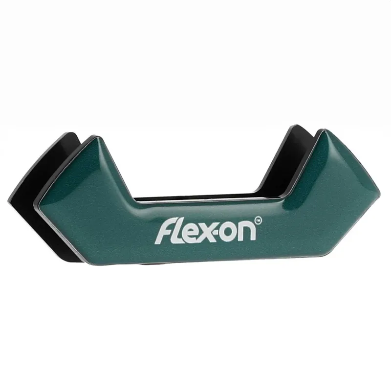 Flex-on Safe-on Plain Stirrup Magnets - Dark Green