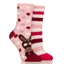 Sockshop Wild Feet Ladies Cozy Lounge Socks 2 Pack - Donkey