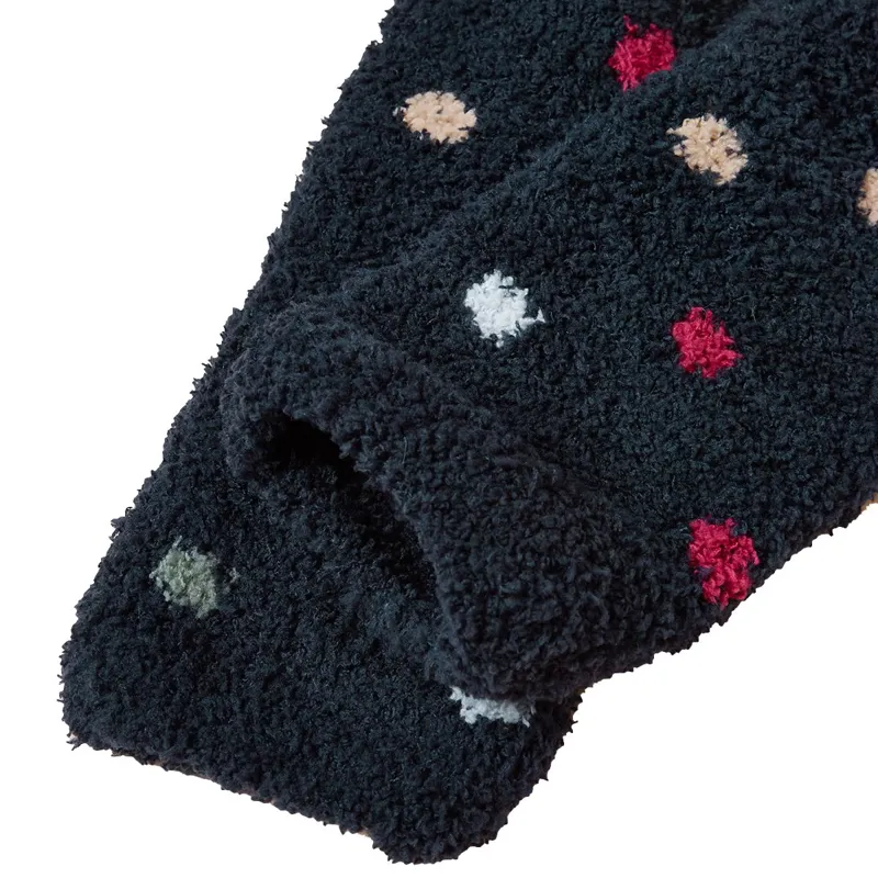 Joules Fluffy Women's Socks - Navy-2