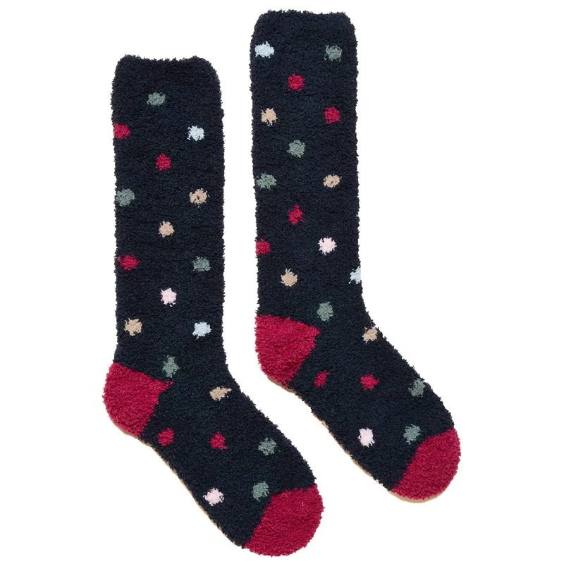 Joules Fluffy Women's Socks - Navy