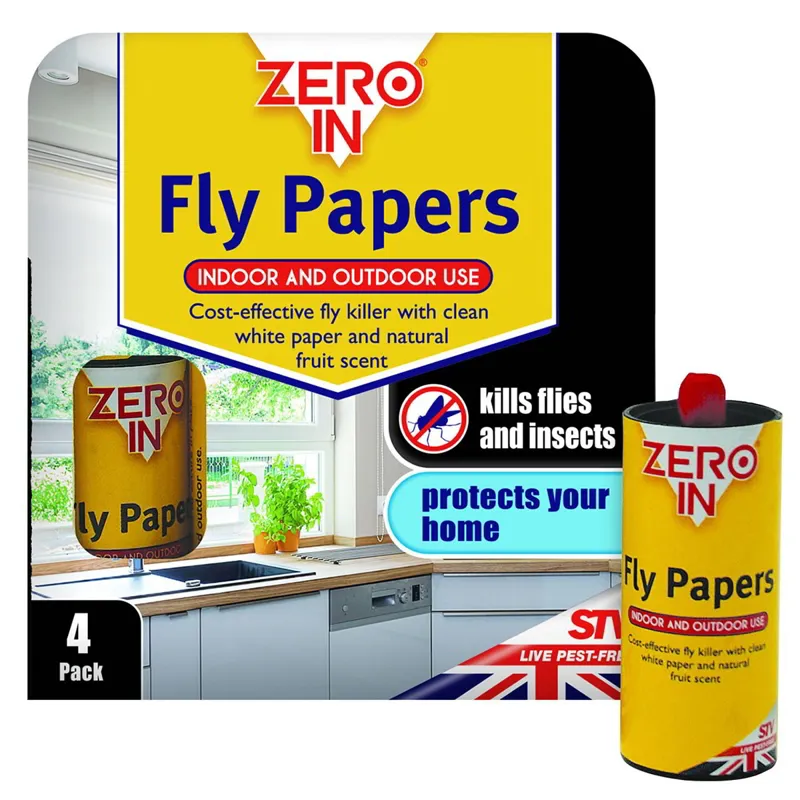 Zero In Fly Papers