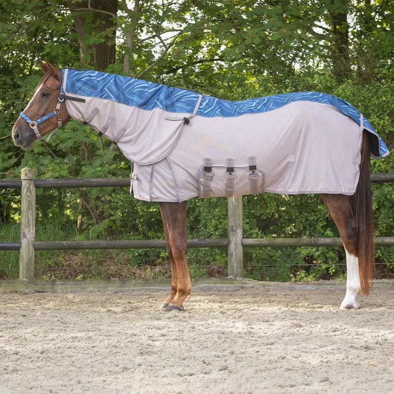 QHP Collection Combo Neck Waterproof Fly Sheet - Seashell