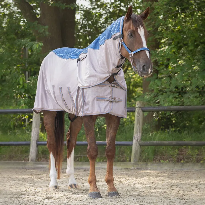 QHP Collection Combo Neck Waterproof Fly Sheet - Seashell-4