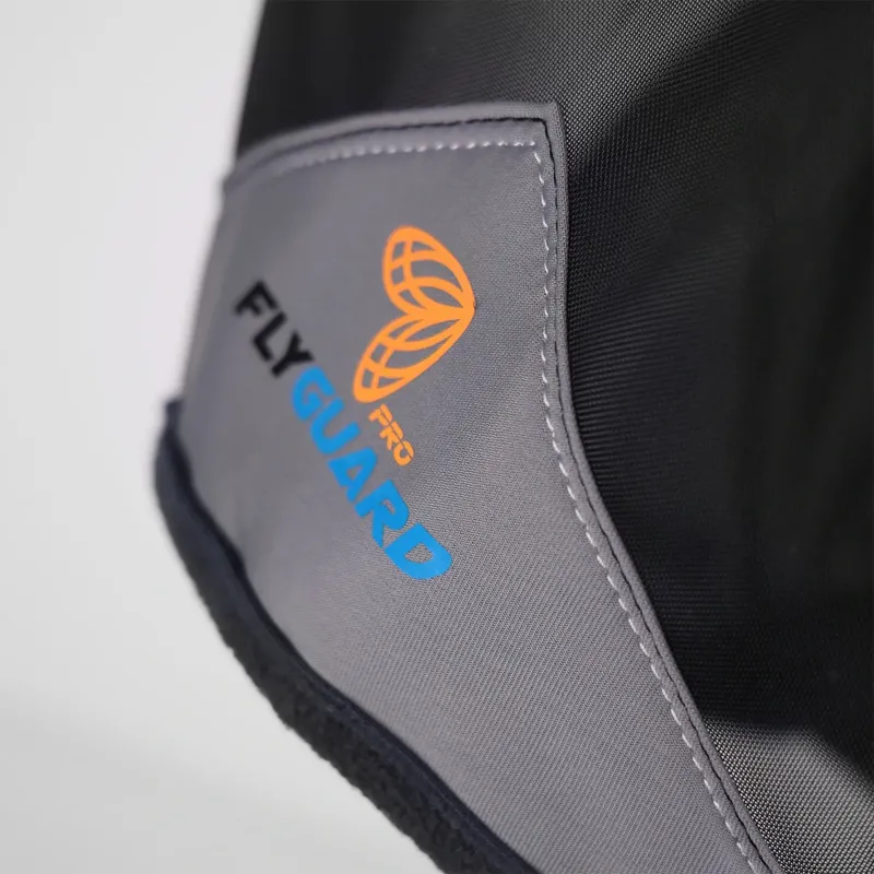 Shires FlyGuard Pro Fine Mesh Fly Mask with Ears - Jet-2