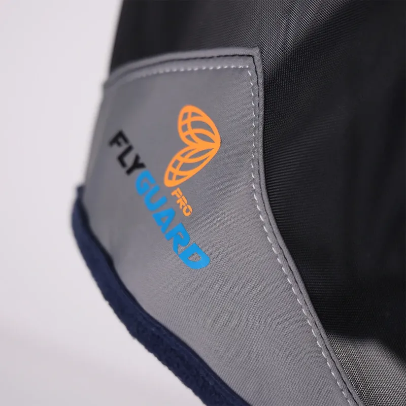 Shires FlyGuard Pro Fine Mesh Fly Mask with Ears - Navy-2