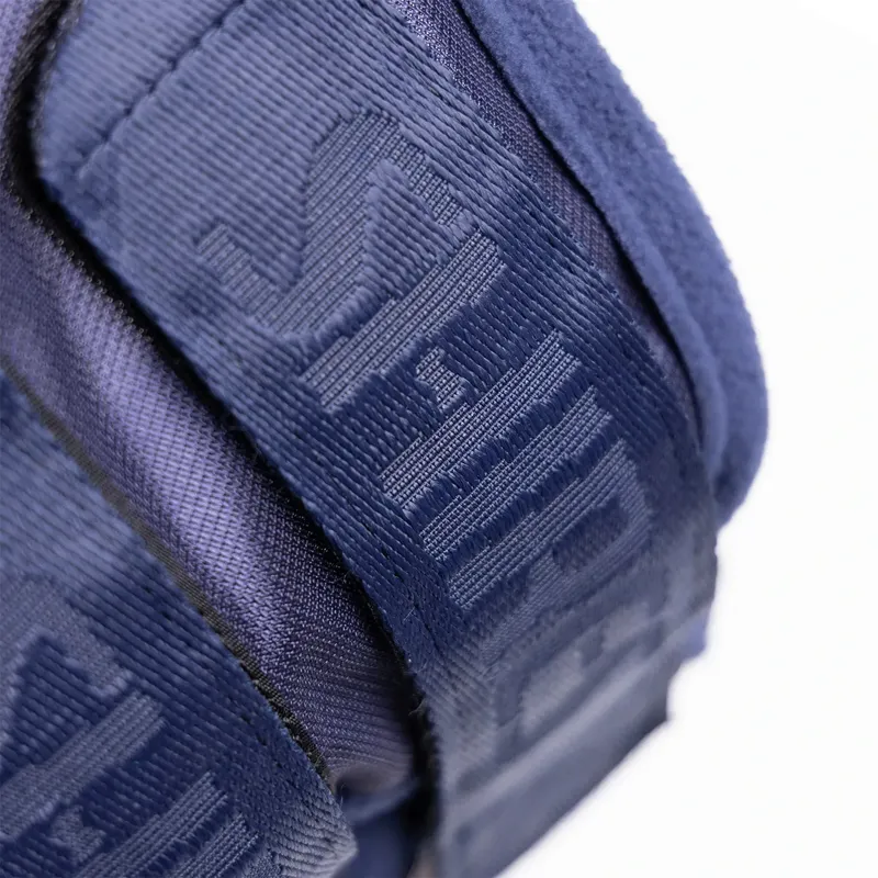 Shires FlyGuard Pro Fine Mesh Fly Mask with Nose Fringe - Navy-3