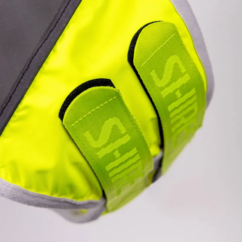 Shires FlyGuard Pro Hi-Viz Mesh Fly Mask with Ears and Fringe - Yellow-6
