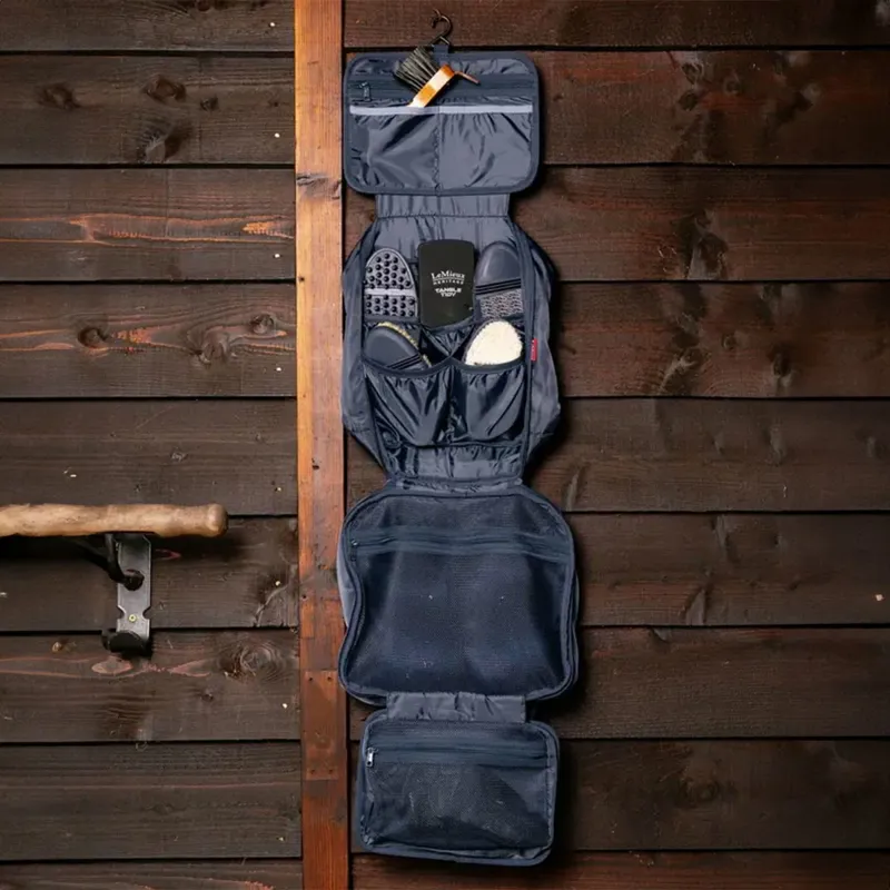 LeMieux Fold Down Pocket Organizer - Navy-4