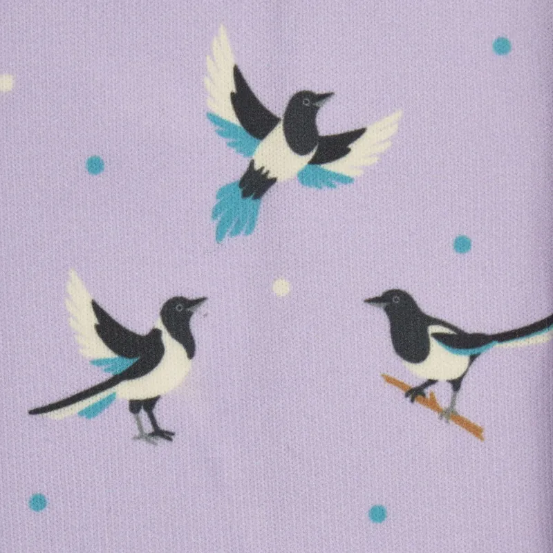 LeMieux Footsie Adults Tall Riding Socks - Lilac/Magpie-1