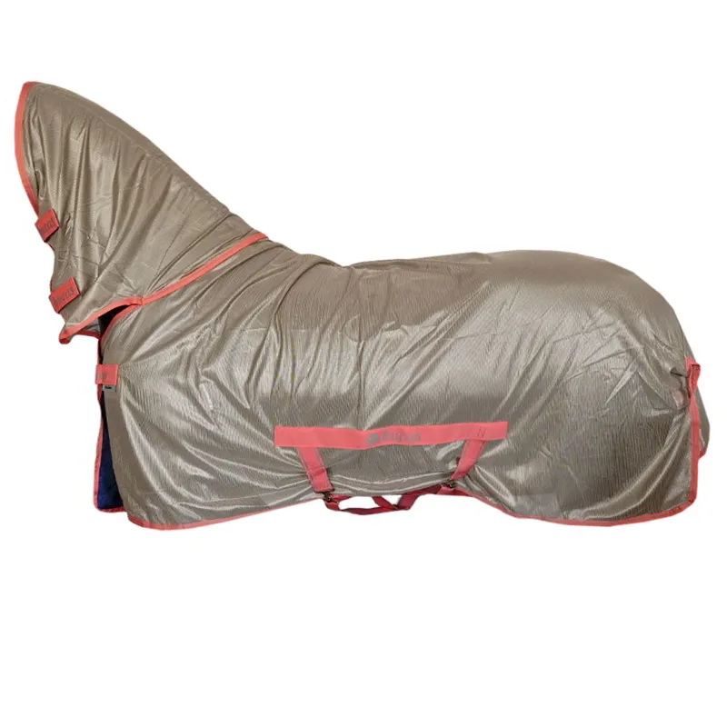 Bucas Freedom Pony Combo Neck Fly Sheet - Hazelnut-1