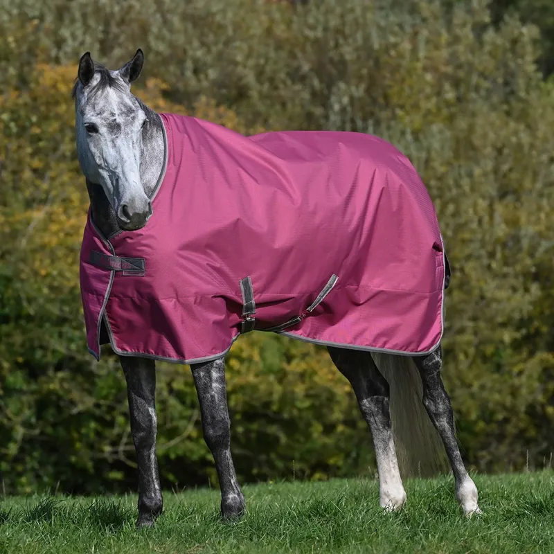 Bucas Freedom 150g Standard Neck Turnout Blanket - Raspberry-2