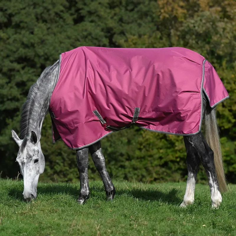 Bucas Freedom 150g Standard Neck Turnout Blanket - Raspberry-1