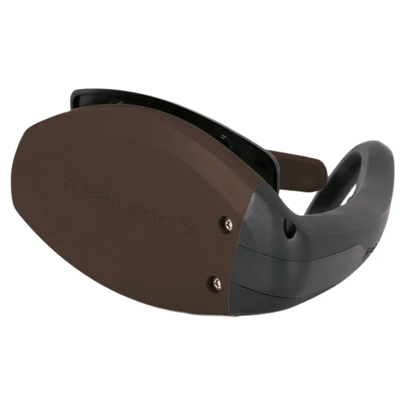 Freejump SoftUp Pro Stirrups - Black/Choco-3
