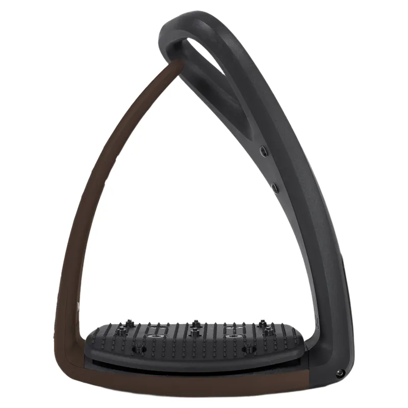 Freejump SoftUp Pro Stirrups - Black/Choco