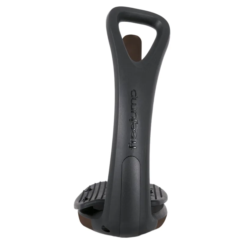 Freejump SoftUp Pro Stirrups - Black/Choco-4