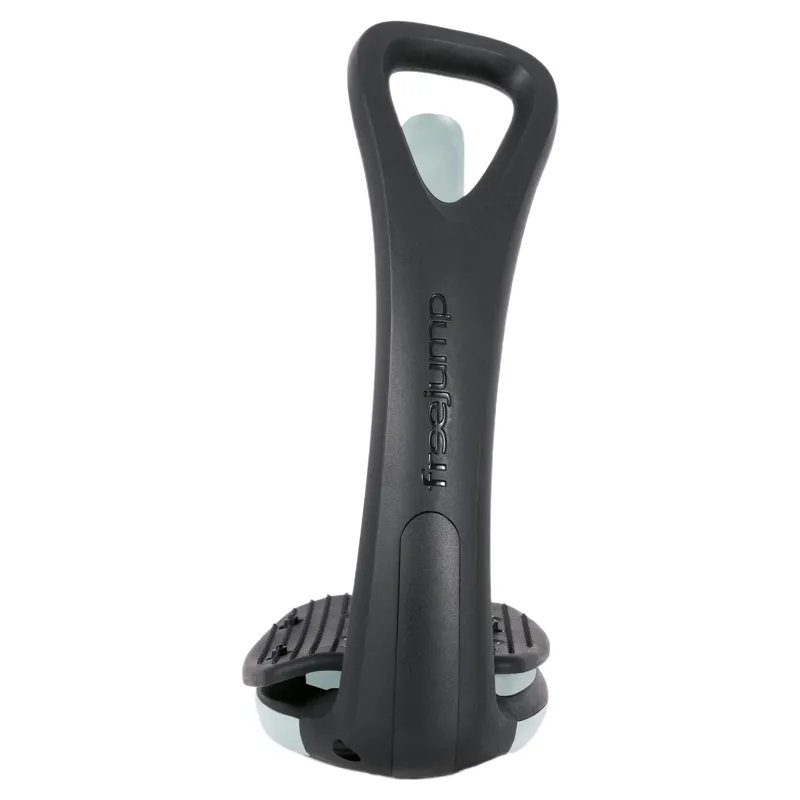 Freejump SoftUp Pro Stirrups - Black/Ice Grey-3