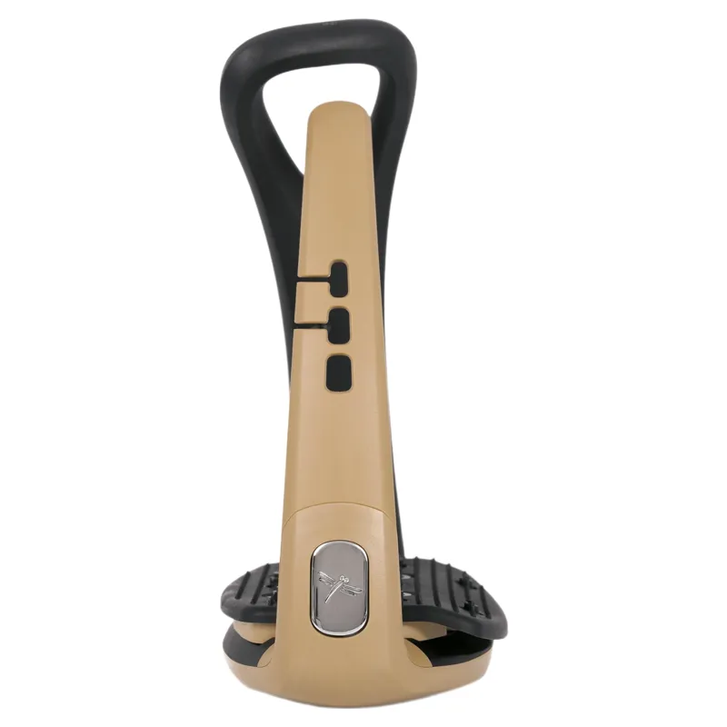 Freejump SoftUp Pro Stirrups - Black/Latte-1