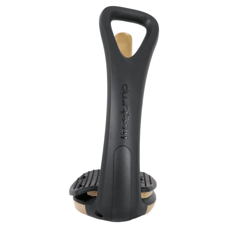 Freejump SoftUp Pro Stirrups - Black/Latte-3