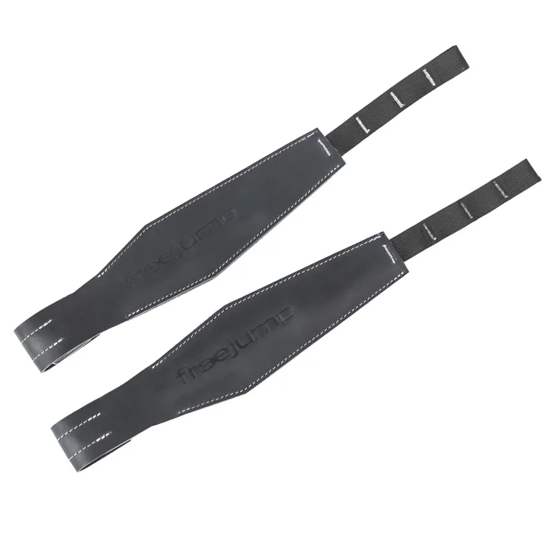 Freejump 4X6 Stirrup Leathers - Black