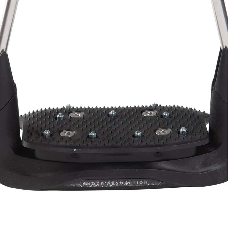 Freejump AirS Stirrups - Dressage Edition Black/Silver-2