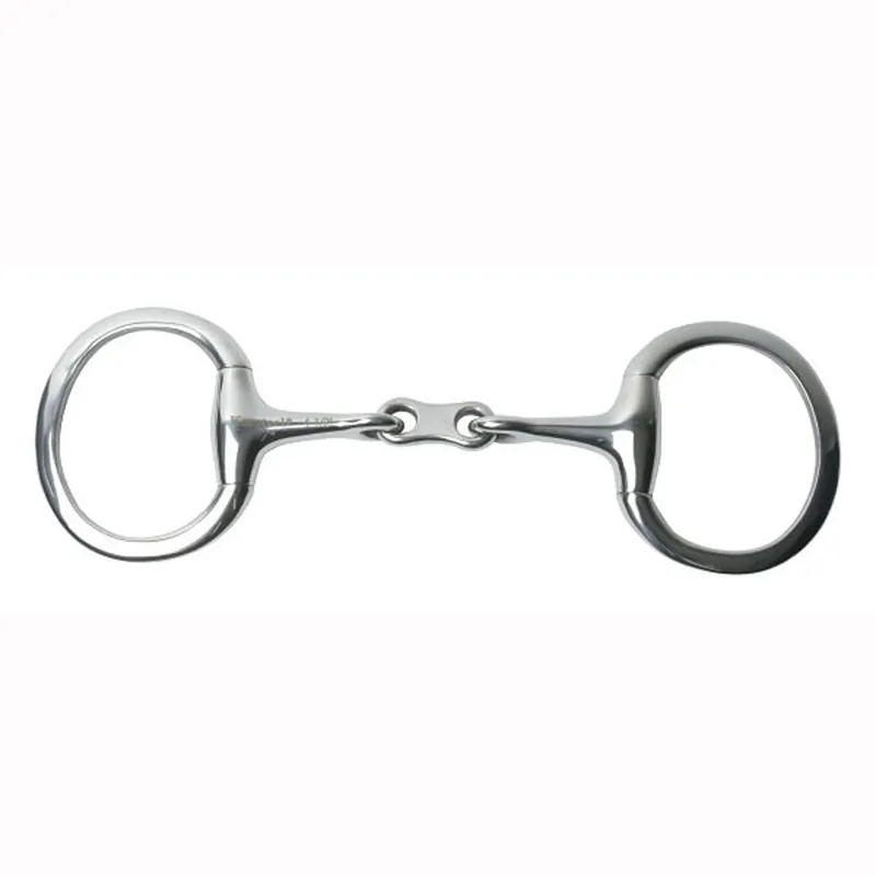 French Link Eggbutt Snaffle Bit-1