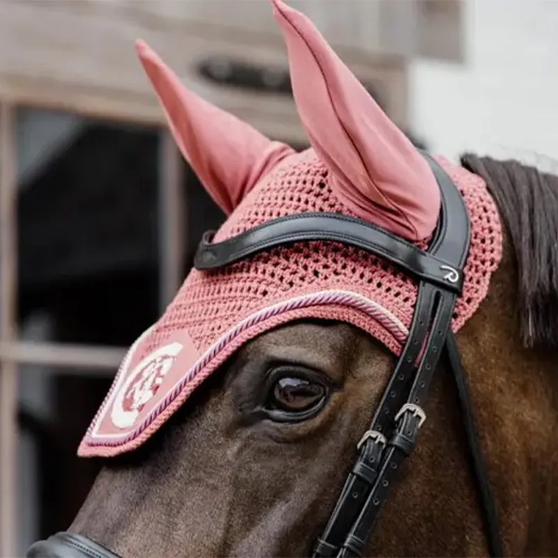 Kentucky Wellington 3D Logo Rope Fly Bonnet - Fuchsia-2