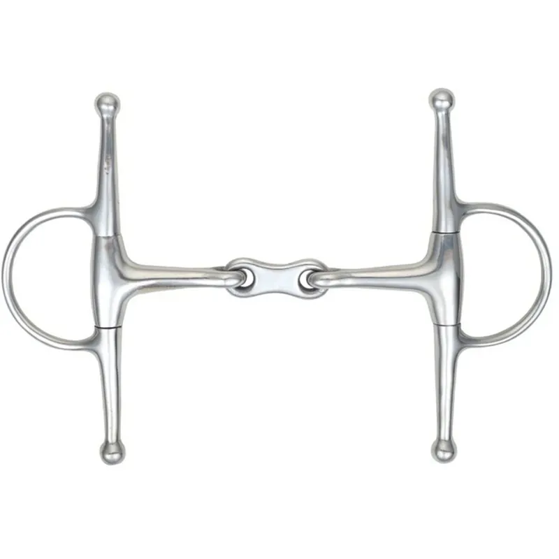 Shires Full Cheek French Link Snaffle Bit