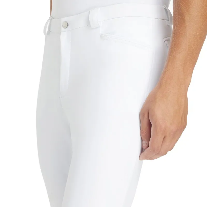 LeMieux Sports Full Grip Men's Competition Breeches - White-4