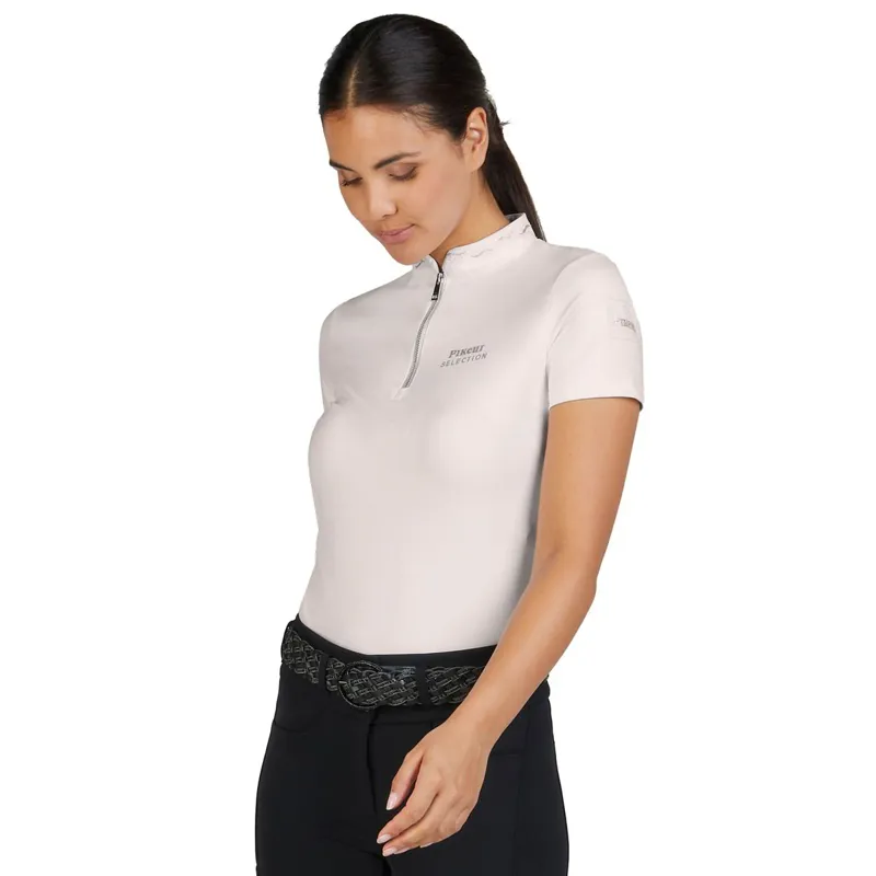 Pikeur Selection 7215 Ladies Functional Top - Soft Rose