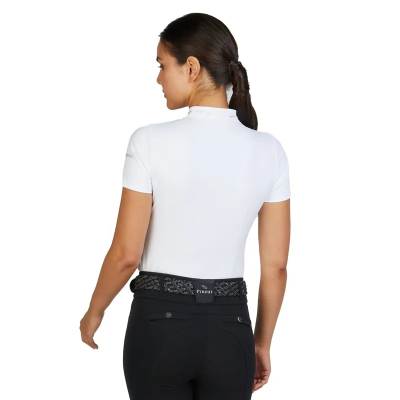 Pikeur Selection 7215 Women's Show Shirt - White-4