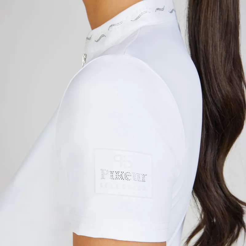 Pikeur Selection 7215 Women's Show Shirt - White-3