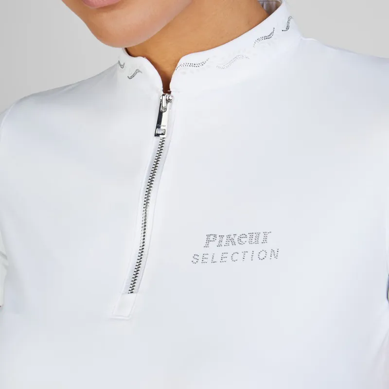 Pikeur Selection 7215 Women's Show Shirt - White-2