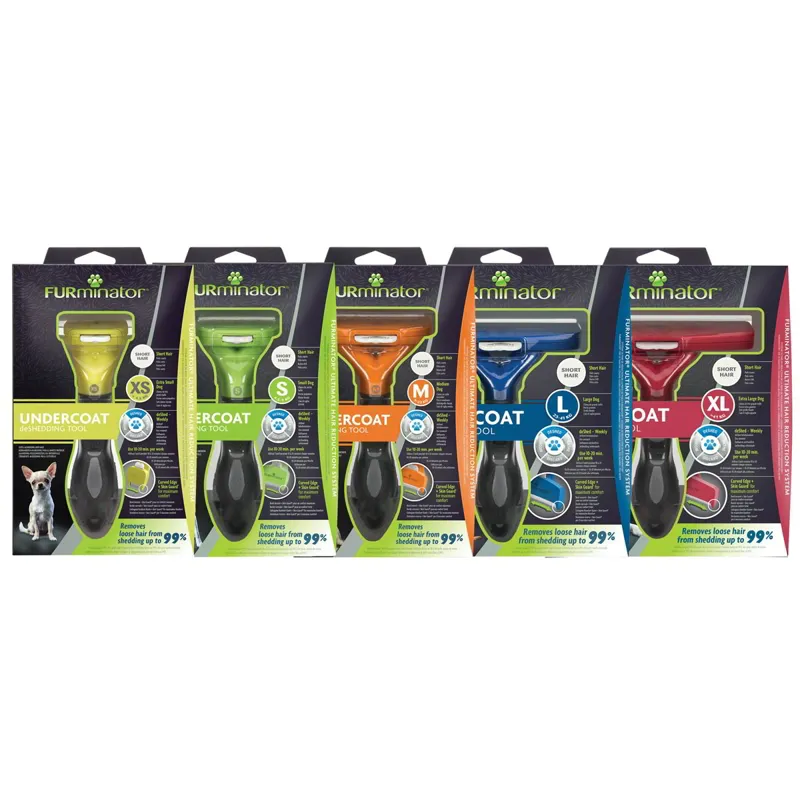 FURminator Deshedding Tool for Short-Haired Dogs