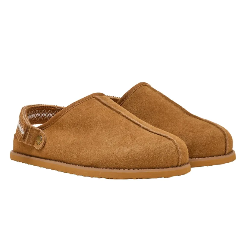 Joules Womens House Slippers - Chestnut Brown