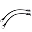 Hy Equestrian Leather Gag Cheeks - Black