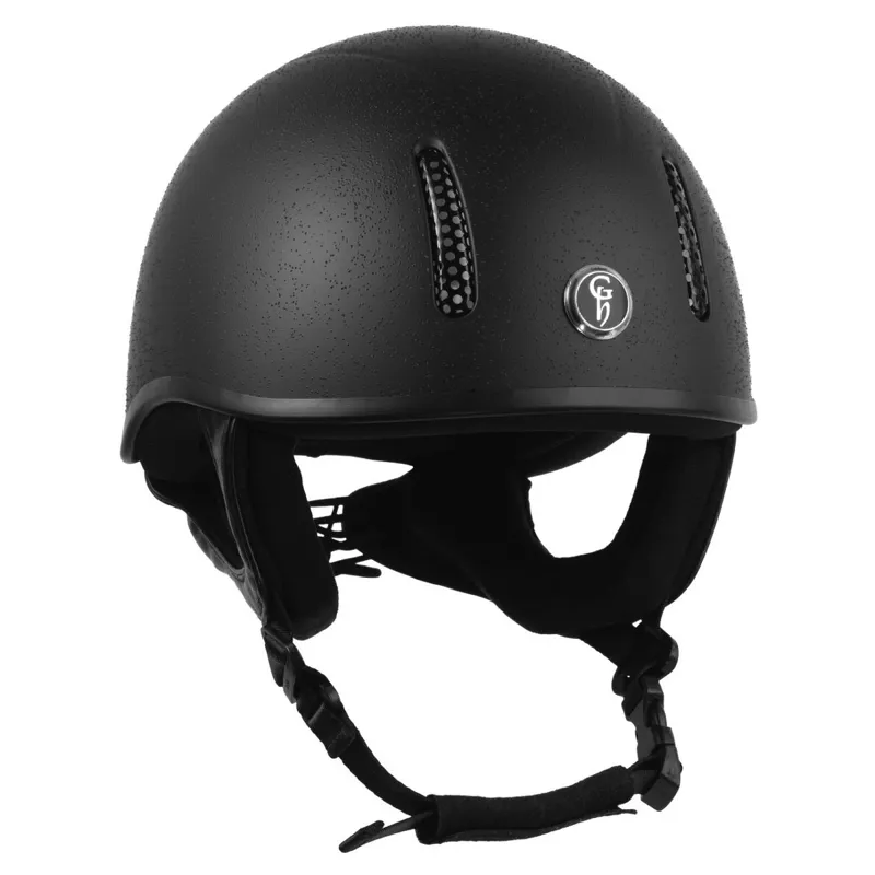 Gatehouse R20 Jockey Skull Riding Helmet - Black