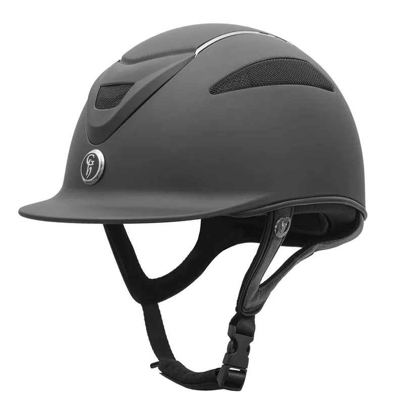 Gatehouse Conquest MKII Riding Helmet - Matt Black-1
