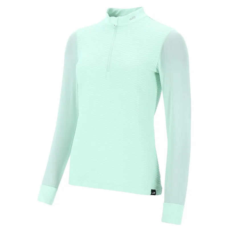 Schockemohle Gianna Style Ladies Training Shirt - Aqua Sea