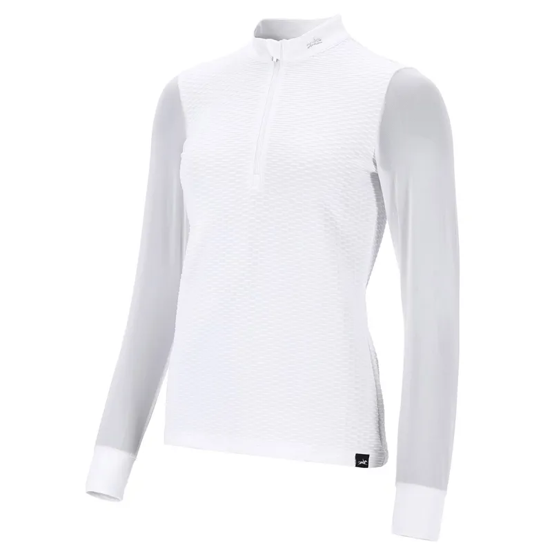 Schockemohle Gianna Style Womens Competition Shirt - Optical White