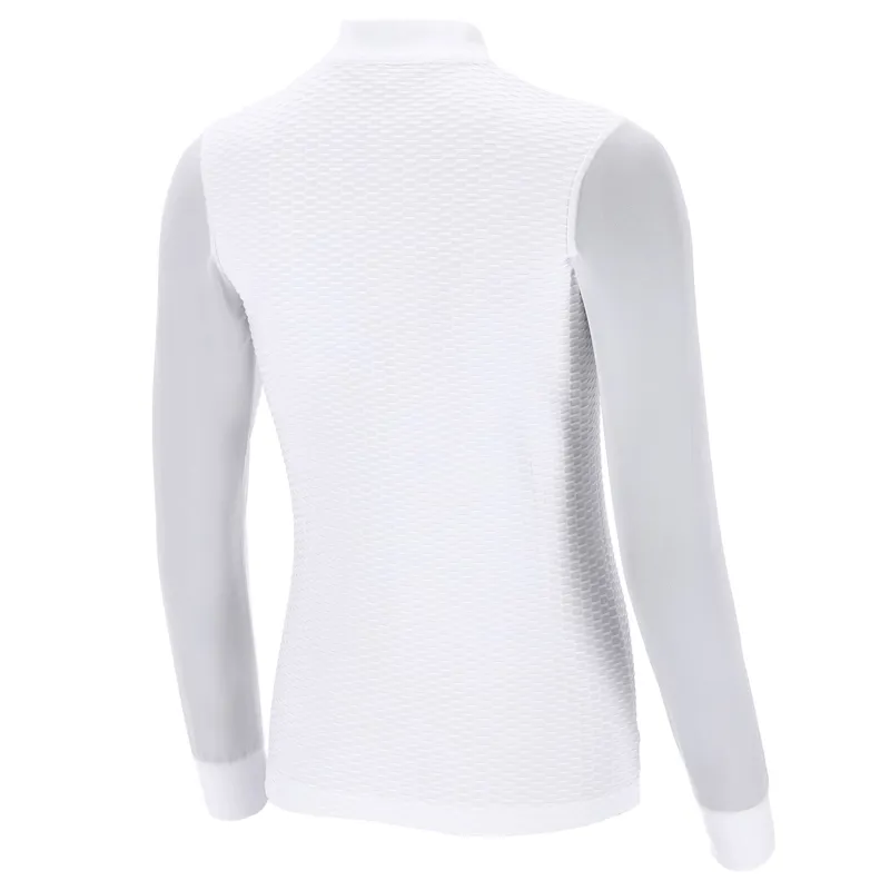 Schockemohle Gianna Style Womens Competition Shirt - Optical White-1