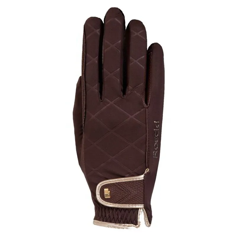 Roeckl Julia Adults Winter Riding Gloves - Mocha