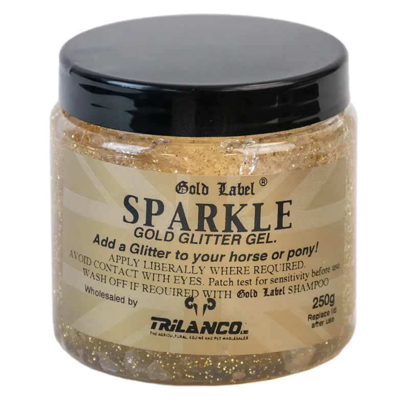 Gold Label Sparkle Glitter Gel - Gold