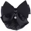 QHP Grace Hair Bow - Black