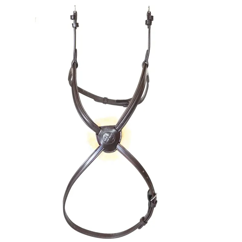 Henry James Sheepskin Figure 8 Noseband - Havana Brown