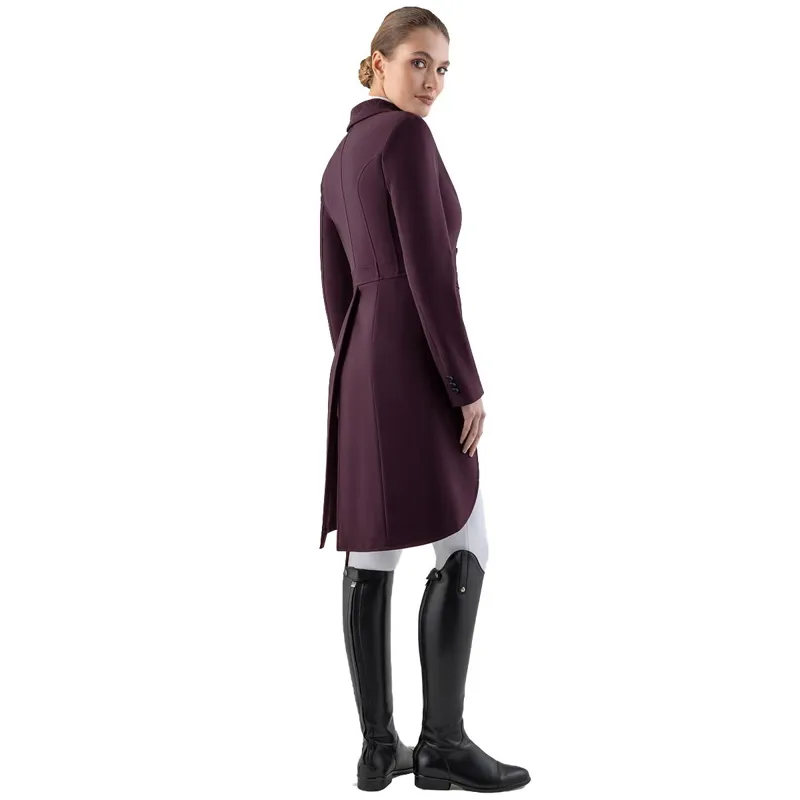 Equiline Graco Women's Competition Tail Coat - Amaranto-1