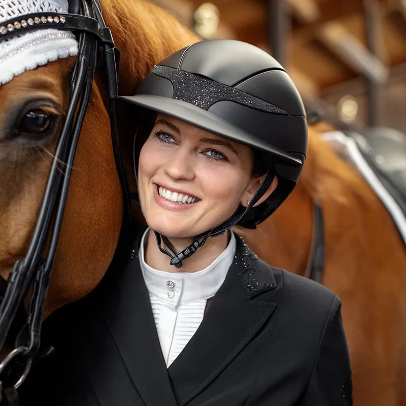 Equiline Graco Women's Competition Tail Coat - Black-7